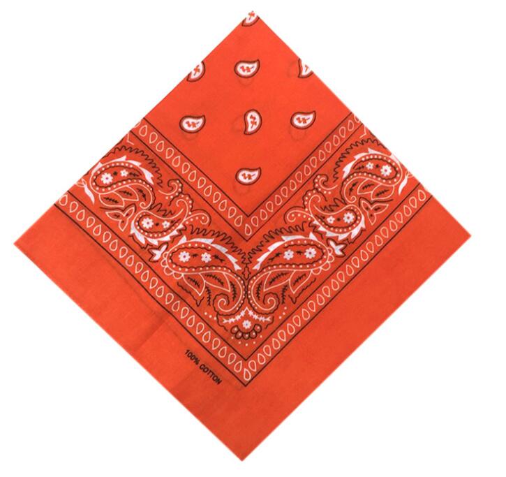 22” x 22” 100% Cotton Paisley Bandanas