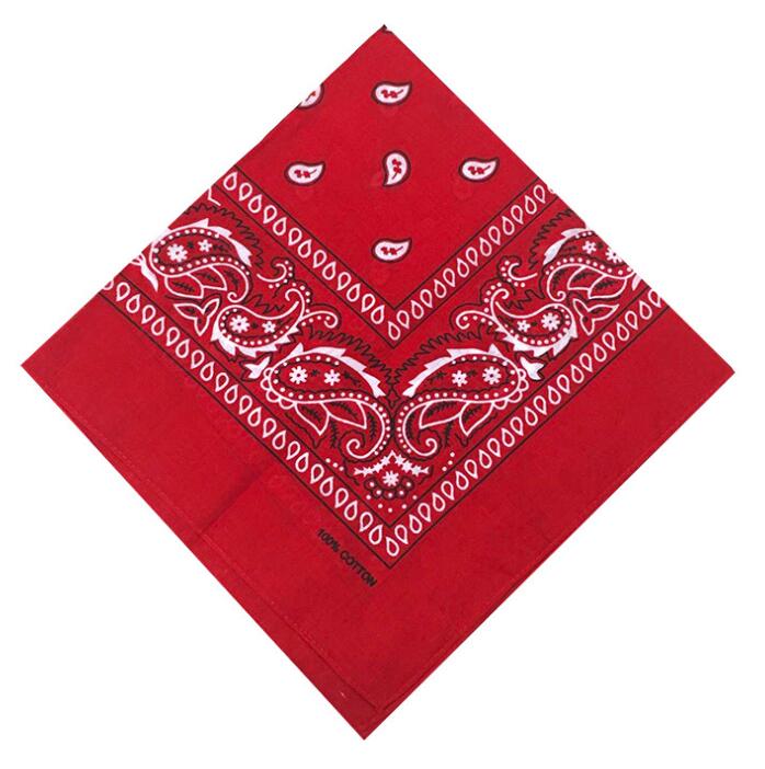 22” x 22” 100% Cotton Paisley Bandanas