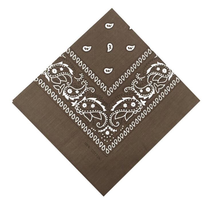 22” x 22” 100% Cotton Paisley Bandanas