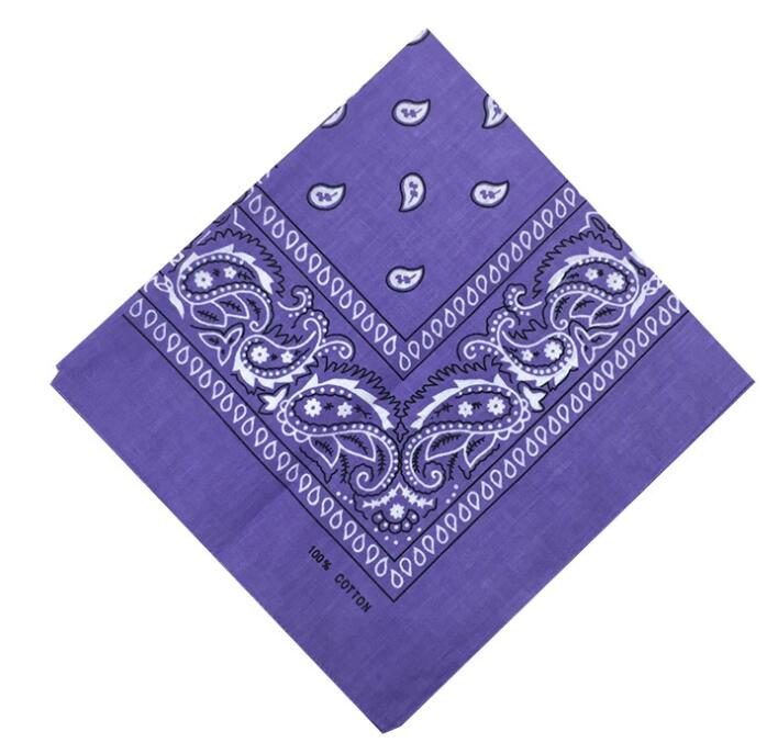 22” x 22” 100% Cotton Paisley Bandanas