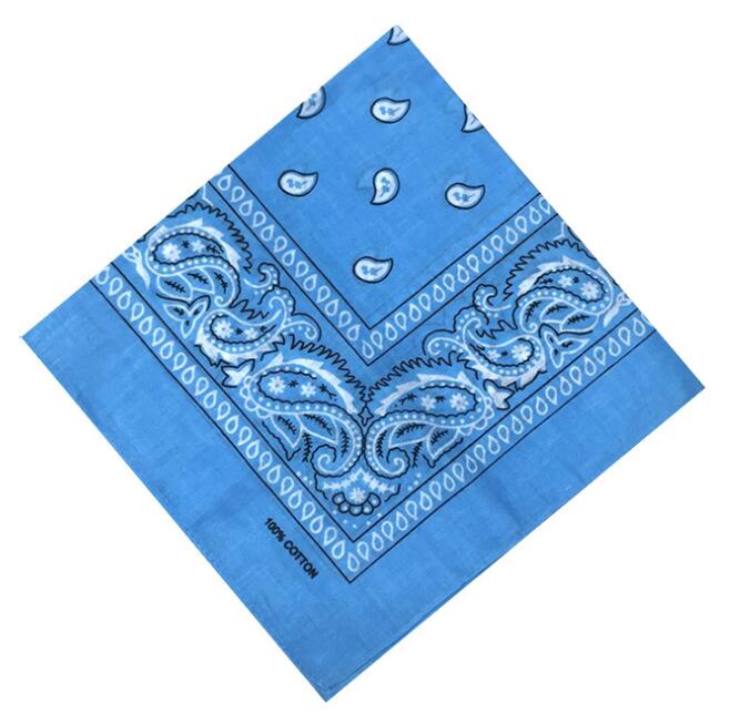 22” x 22” 100% Cotton Paisley Bandanas