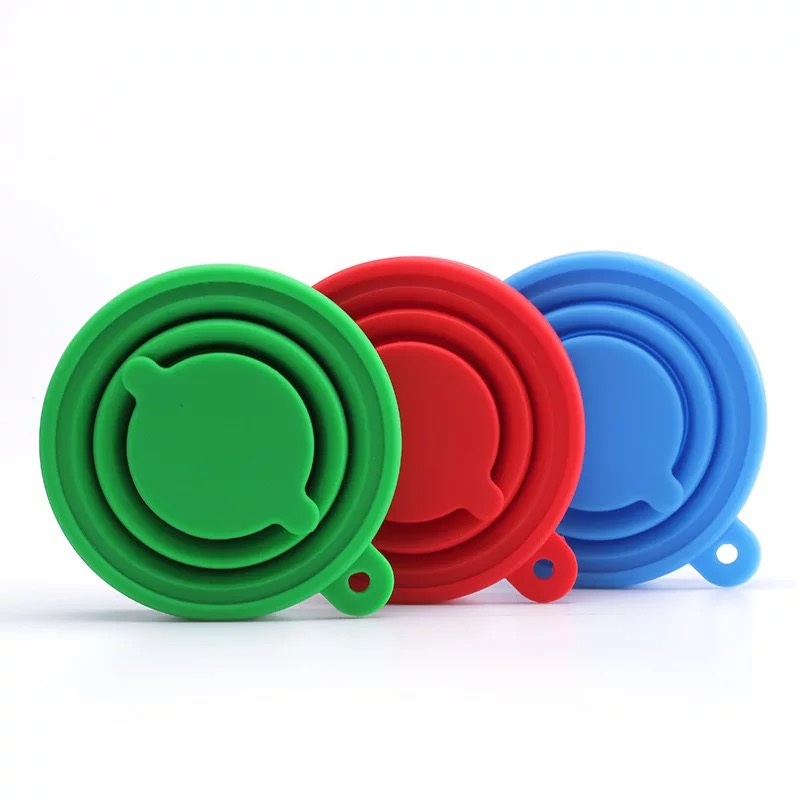 Outdoor Travel Silicone Retractable Folding Bottle
