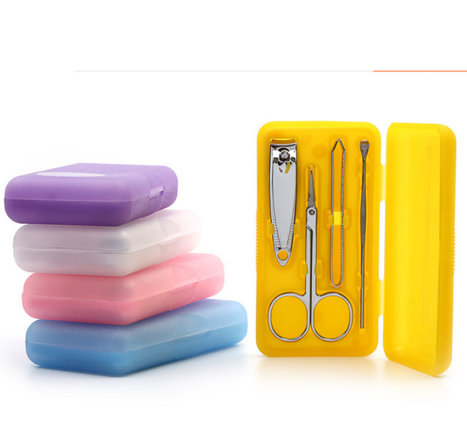 Manicure Kit With Plastic Case