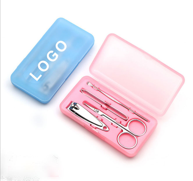 Manicure Kit With Plastic Case