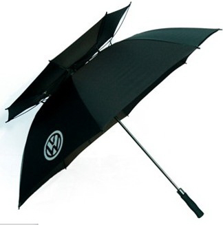 60"*8K auto open double layer golf umbrella