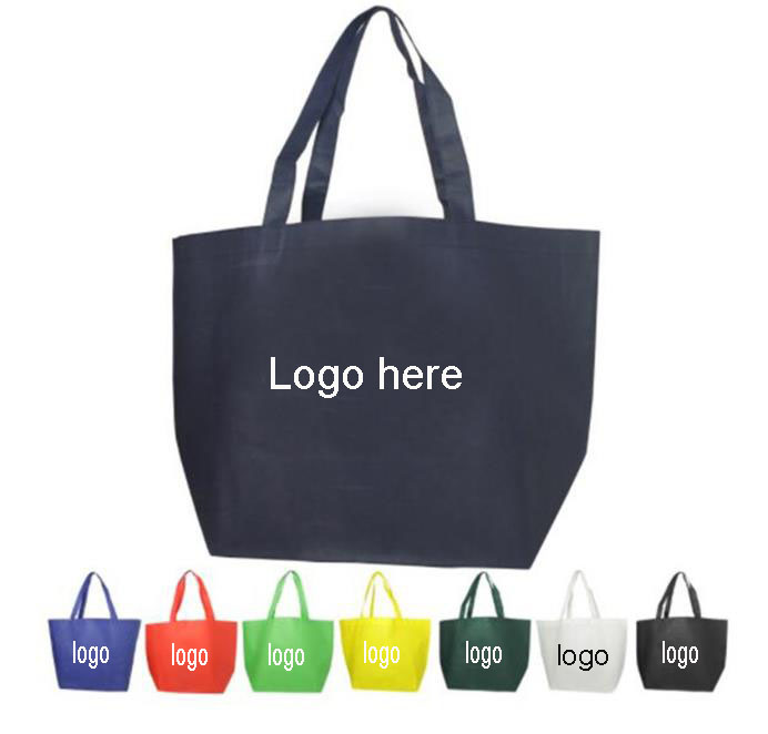 Non-Woven Grocery Tote Bag with Custom Logo