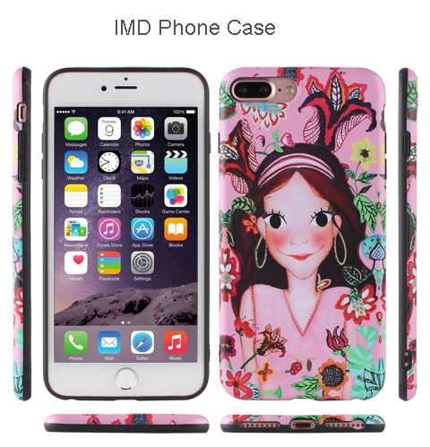 IMD Soft Phone Case for Apple Phone with TPU Material