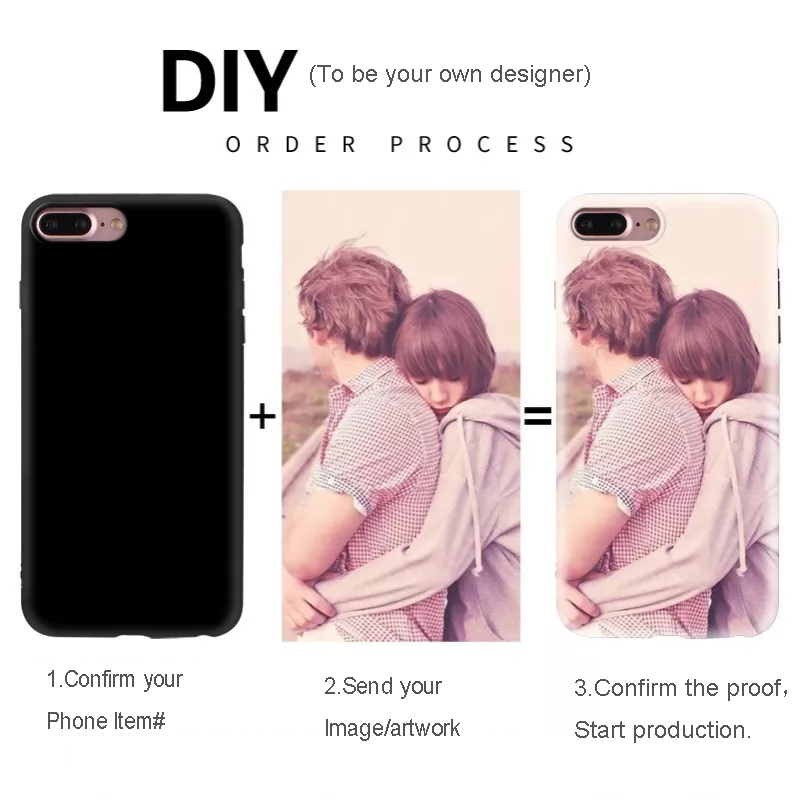 IMD Soft Phone Case for Apple Phone with TPU Material