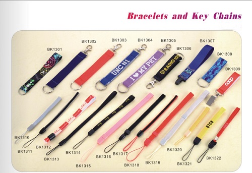 Bracelets and key chains