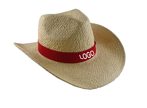 Custom Logo Promotional Straw Cowboy Hat