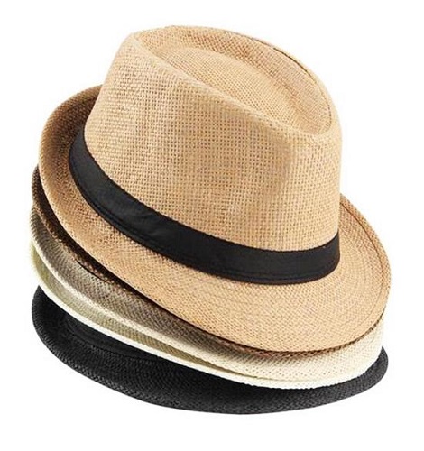 Fashion Straw Fedora Hat