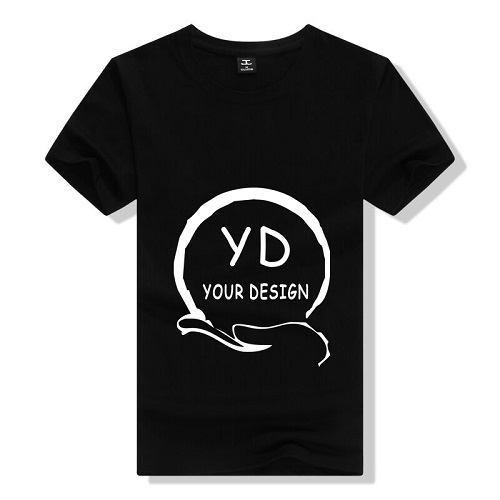 100% Cotton T-Shirt with Custom logo