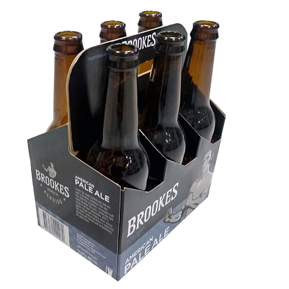 6 Pack Wine or Beer Packaging Box