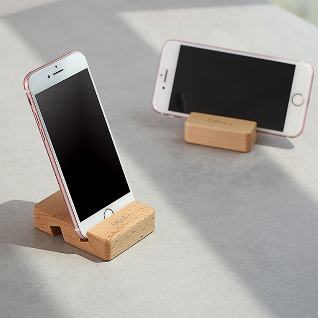 Bamboo Wooden Phone Stand
