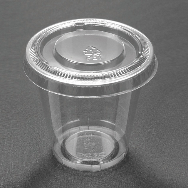 3OZ PET Clear Disposable Plastic Cup