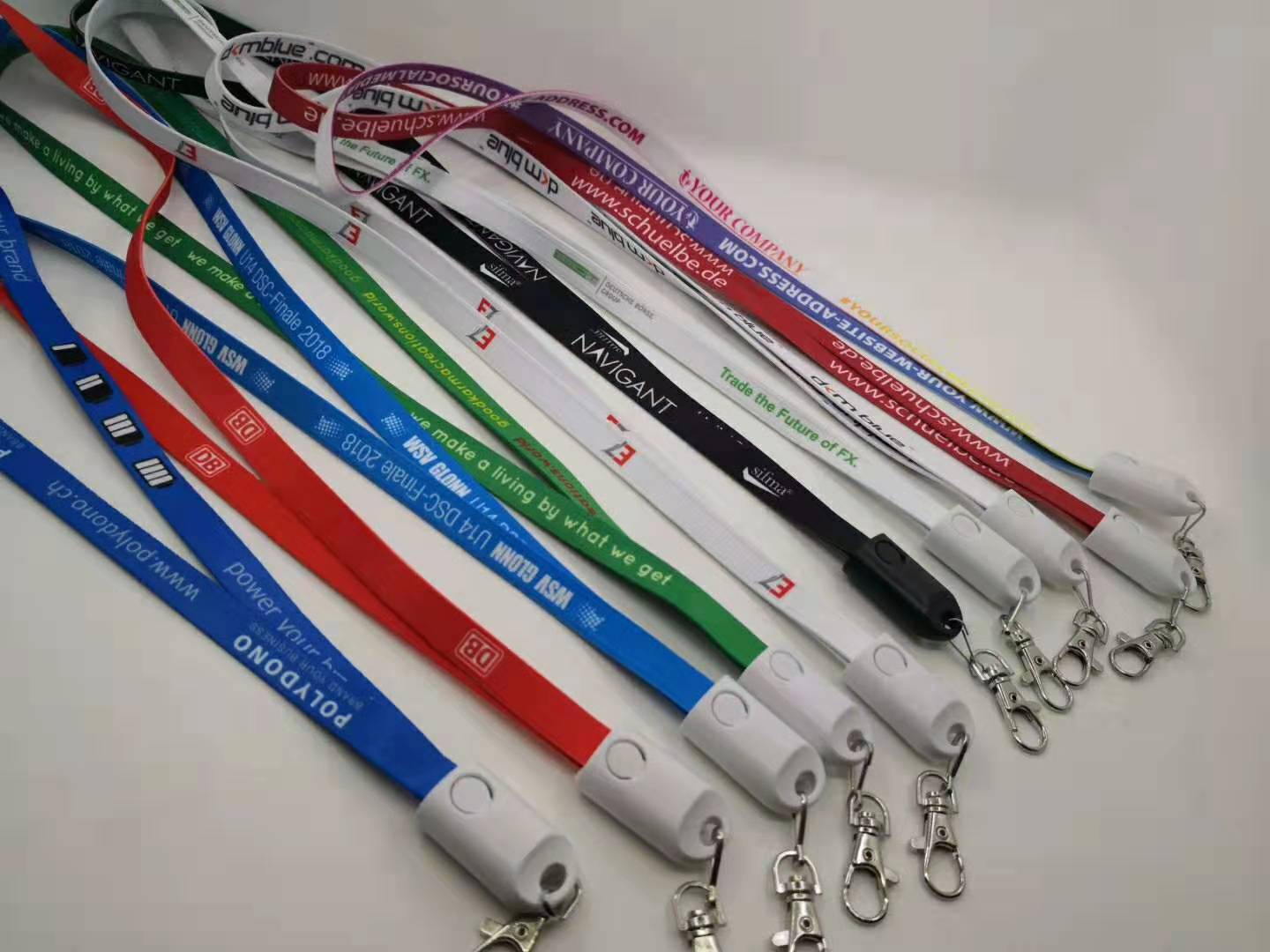 2-in-1 Lanyard Cell Phone Charging Cable